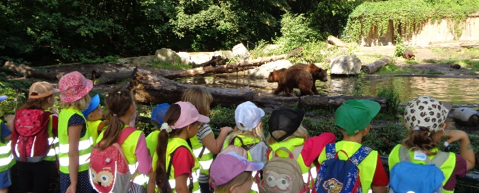 Kindergartenkinder erleben wildes Abenteuer im Straubinger Tierpark